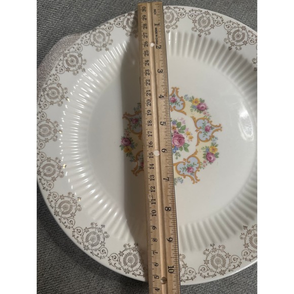 Royal Warranted 22k Gold Serving Plate With Side Handles Made in The USA - Picture 4 of 8